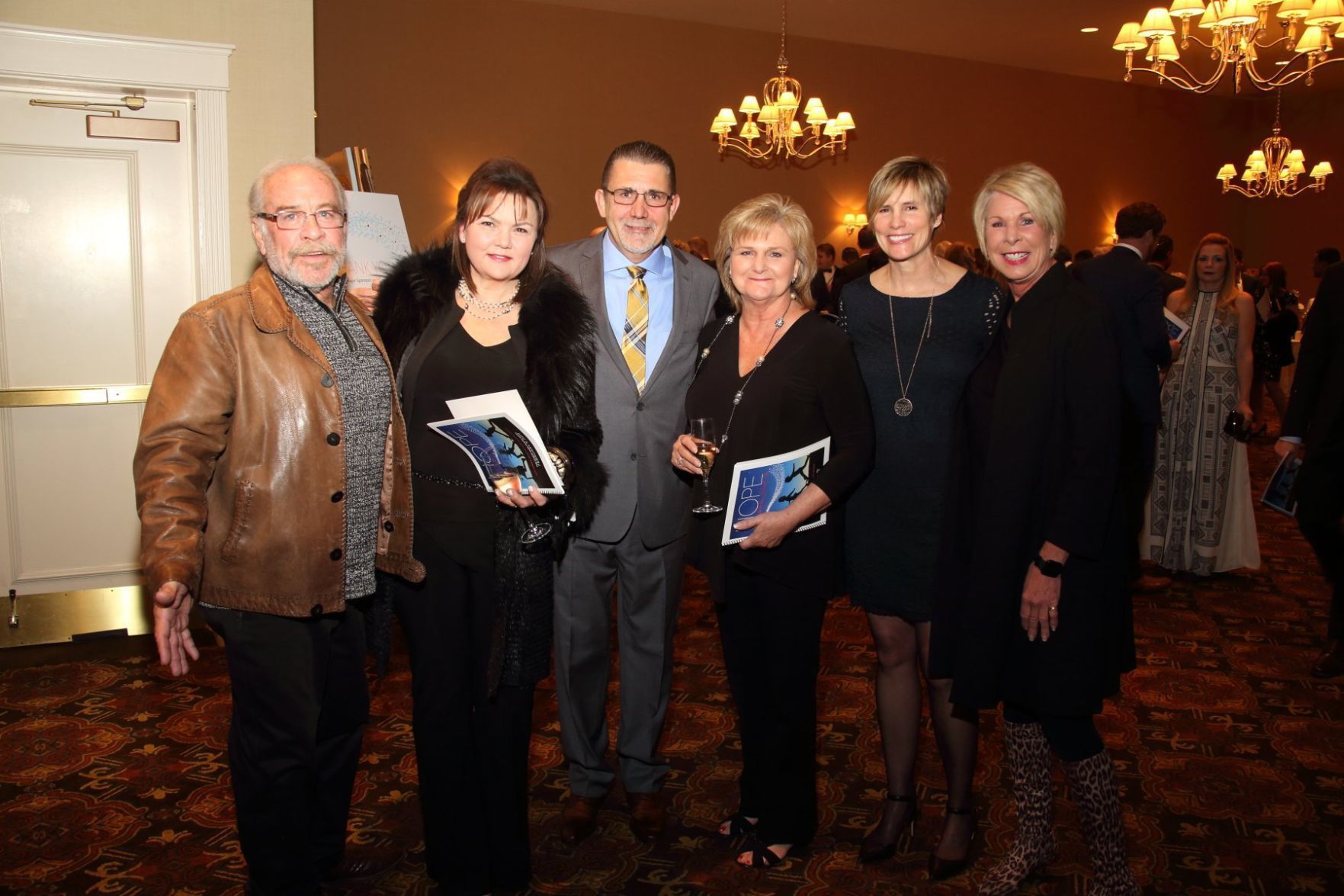 Alan Hood, Marta and Marek Gaska, Sharon Huber, Carol Enright, Jeanie Hood